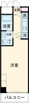 ロイスグラン神戸湊川公園の間取り画像