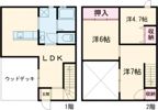 Oleth jiji（オレスジジ）B棟の間取り画像