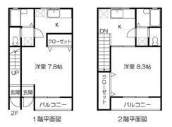 ビバハイツ壱番館の間取り画像