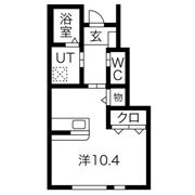 Le・ciel Iの間取り画像