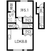 Le・ciel Iの間取り画像