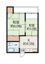 レジデンス浜町の間取り画像