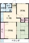 コーポ加藤の間取り画像