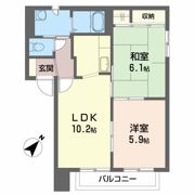 サンリバーAの間取り画像