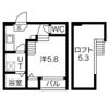 ヒルズ黒川の間取り画像