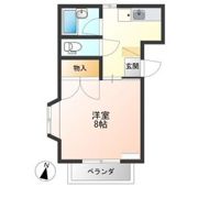 戸祭ハイツの間取り画像