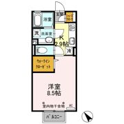 メゾン ボヌール Bの間取り画像