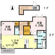 フェリオの間取り画像