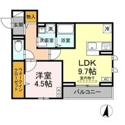 Mon Reve 2025Ⅱの間取り画像
