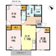 ディアス池田 F棟の間取り画像