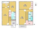富士見町7丁目戸建の間取り画像
