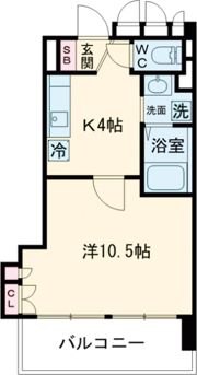 エンブルステージ馬渕の間取り画像