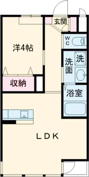 garden浜の間取り画像