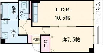 富任シーコーポラスの間取り画像