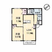 リブシェ神原 B棟の間取り画像