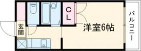 エステートピアセルベイユⅡの間取り画像