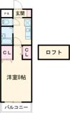 ルミエールガーデンI番館の間取り画像