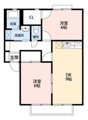 グリーンヒルハネカ A棟の間取り画像