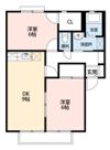 グリーンヒルハネカ B棟の間取り画像