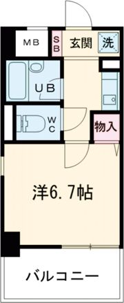 サンイースト江坂の間取り画像
