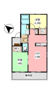 エマーユ城南Cの間取り画像