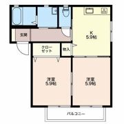 フォーレス光 Aの間取り画像