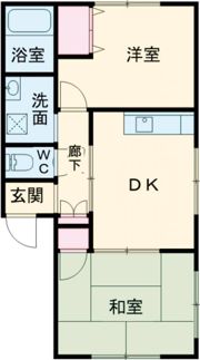 グリーンリーフⅡの間取り画像