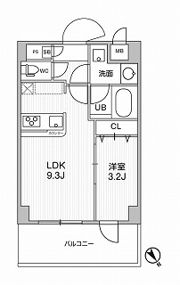 ドゥーエ曳舟の間取り画像