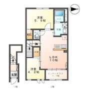 ルミナス・ハイムASAKAの間取り画像