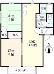 ファミール右原の間取り画像