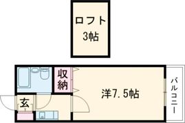 レオ西明石の間取り画像