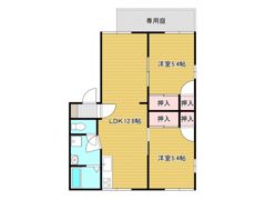 フレグランスミワの間取り画像