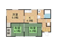 カズヒロ貸家の間取り画像