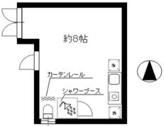 ヴィクトワール千住の間取り画像