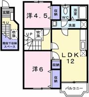 エレガント・中島の間取り画像