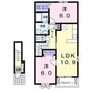 シャンティⅠの間取り画像