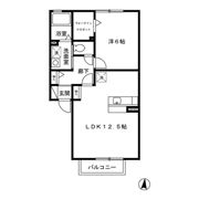 クレイン A/B/Cの間取り画像