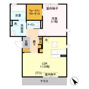 One's Harbor Ⅱの間取り画像