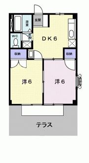 ハイムエトワールの間取り画像