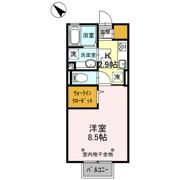 ミーティス Aの間取り画像