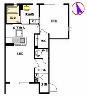 プロヌーブ柿園町 C棟 ＊＊の間取り画像