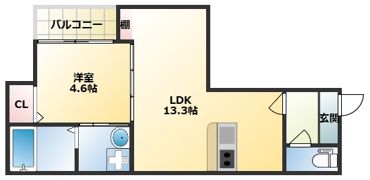 SunMark高宮の間取り画像