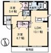 ハピネス A棟の間取り画像
