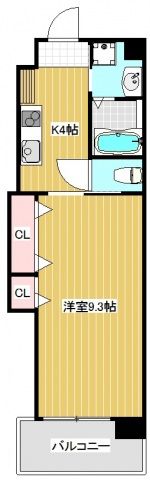 ノーブル縮景園の間取り画像