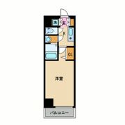 ピュアドームパラジオ博多の間取り画像