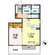 メゾン・ソレイユⅡの間取り画像