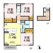 ブリエ ドゥ C棟の間取り画像