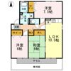 プレリュード 愛棟の間取り画像