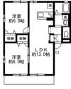 プラード広谷の間取り画像