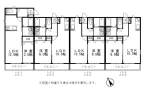 HOPELODGE Iの間取り画像